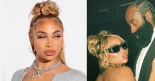 James Harden’s Girlfriend Paije Speights Laughs Off Friend’s Joke About Her ‘Flat Stomach’ Photo