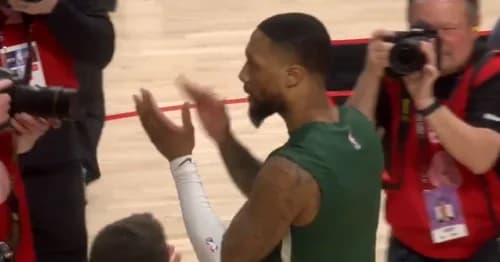 Blazers Pay Tribute to Damian Lillard in Upset Victory Against Bucks