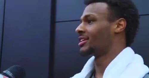 Toronto Raptors Eye Bronny James, Igniting Fierce Debate