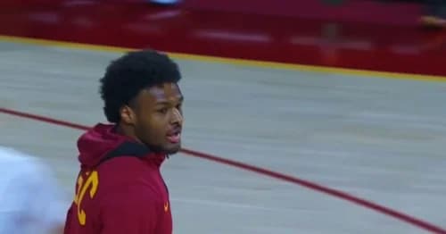 Bronny James’ USC Debut Steals Spotlight Amidst Heart Attack Recovery