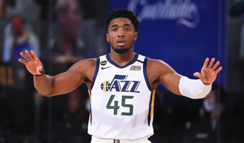 Donovan Mitchell Cheers From Sidelines as Undermanned Team Stuns Mavericks.