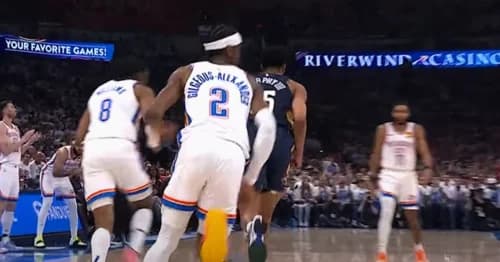 Shai Gilgeous-Alexander Leads OKC to Win in 1 Game of Western Conference playoffs