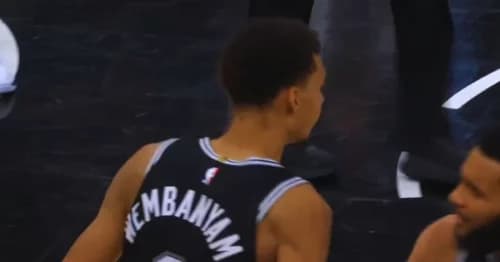 Victor Wembanyama’s Expensive After-Play Festivity