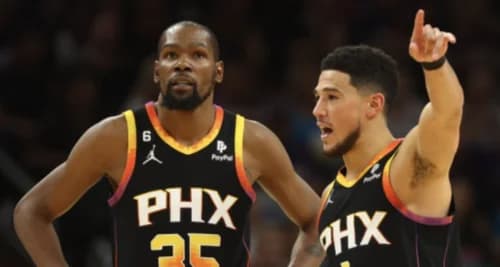 NBA Stars Devin Booker & Kevin Durant Work Out With Young NBA Star