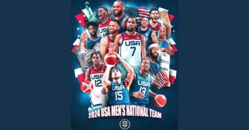 LeBron James and Kevin Durant Lead Stacked USA Basketball Roster for Paris Olympics