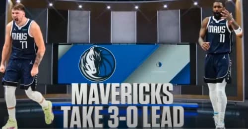 Dominant Duo: Doncic and Irving Propel Mavericks to 3-0 Lead Over Timberwolves