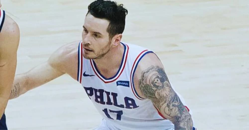 JJ Redick Caught Watching Game Film