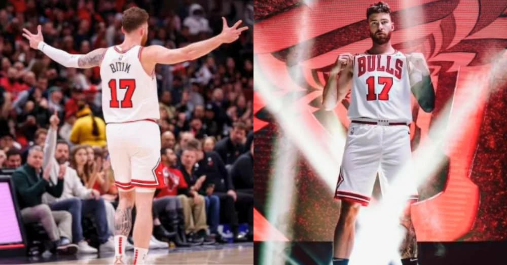 Celebrating Onuralp Bitim 25th Birthday with the Chicago Bulls