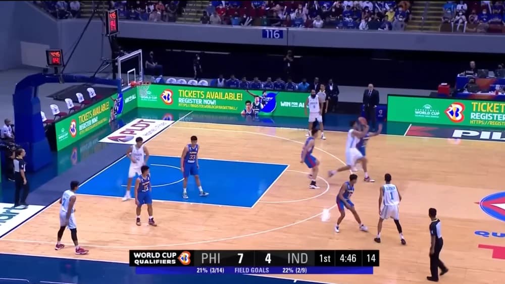 FIBA Basketball World Cup 2023 Asian Qualifiers: Injury-stricken Philippines managed to Beat India