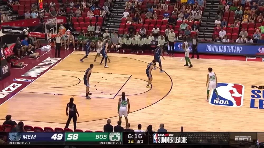 JD Davison is in Business for Summer League Celtics