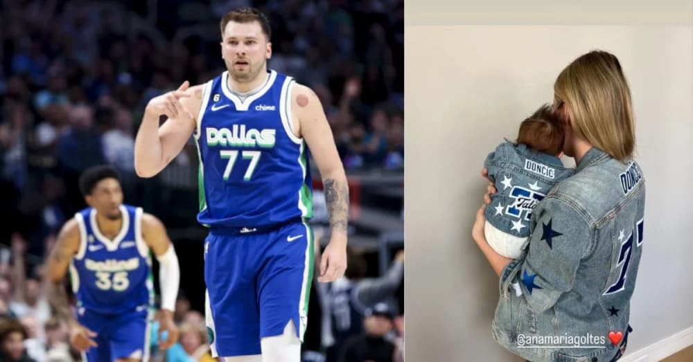 Luka Doncic’s Fiancée and Daughter Rock Matching Denim in Heartwarming Family Tribute