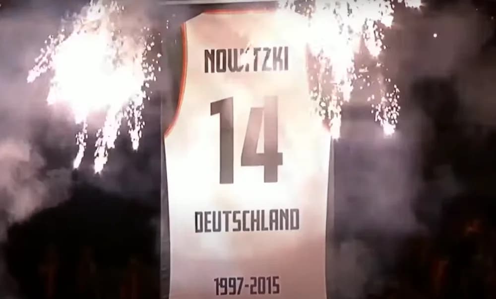 German Basketball Federation retires shirt No. 14 in Honor of Dirk Nowitzki