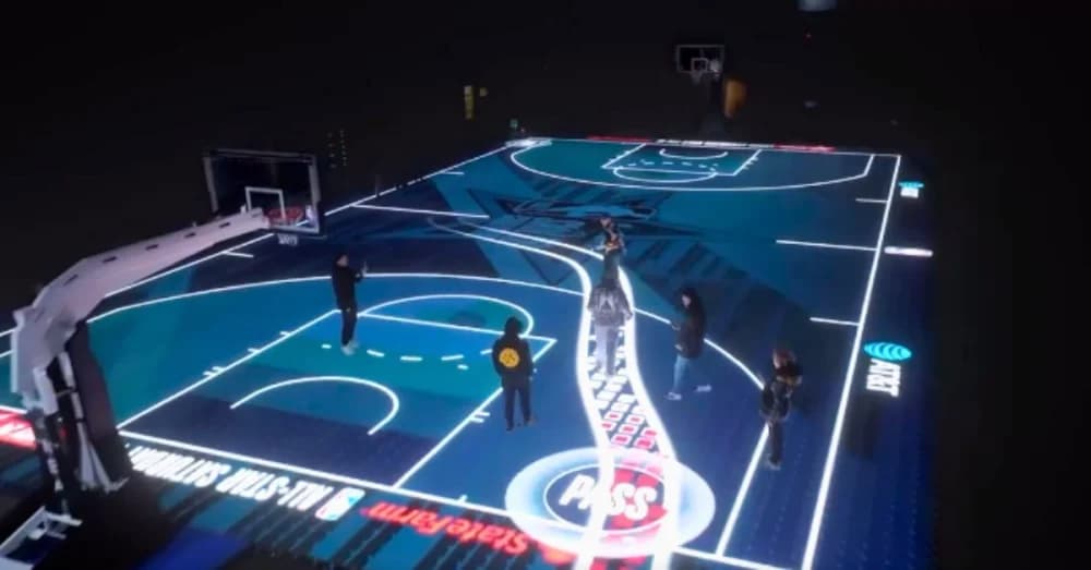NBA Introduces Revolutionary LED Glass Court for All-Star Weekend