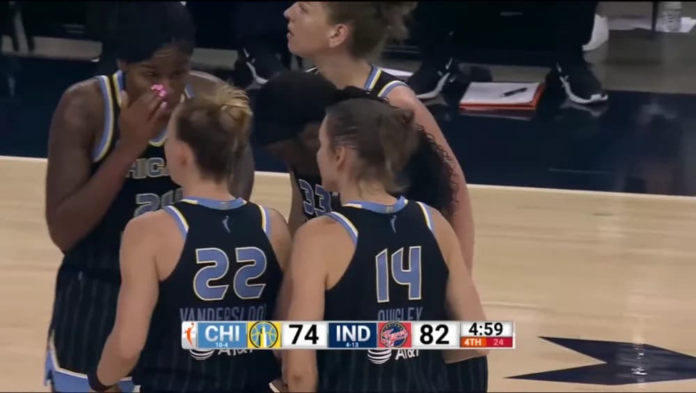Chicago Sky defeats Atlanta and lose to Indiana even as they take the top spot in the East for the Commissioners Cup