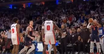 Chaos at the Buzzer: Pistons’ Last-Minute Blunder Gifts Knicks Dramatic Win Chaos at the Buzzer: Pistons’ Last-Minute Blunder Gifts Knicks Dramatic Win