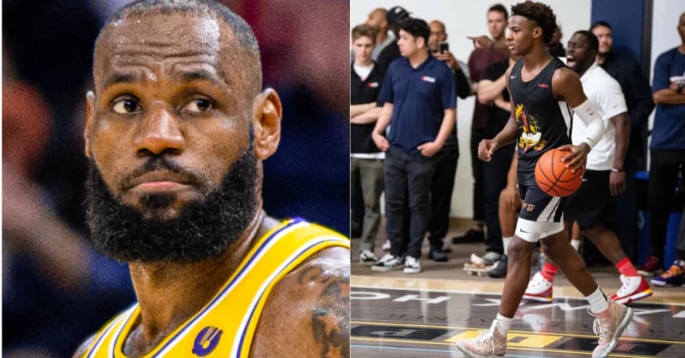 Father-Son Duo LeBron and Bronny James Create NBA History with Lakers