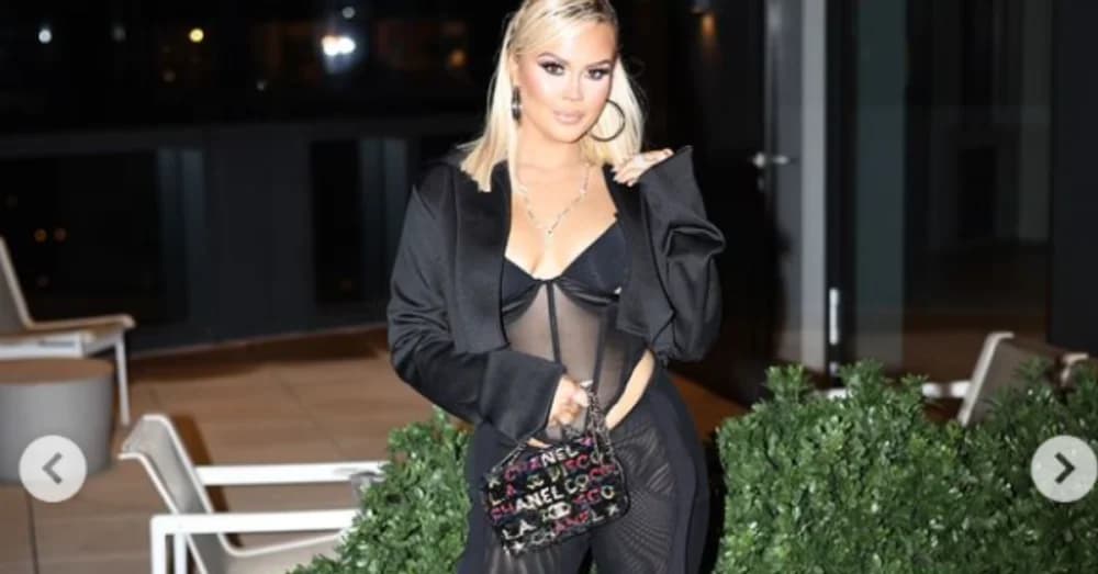 Kendra Randle Stuns in All-Black Outfit, Showcases Lavish Chanel Handbag on Instagram