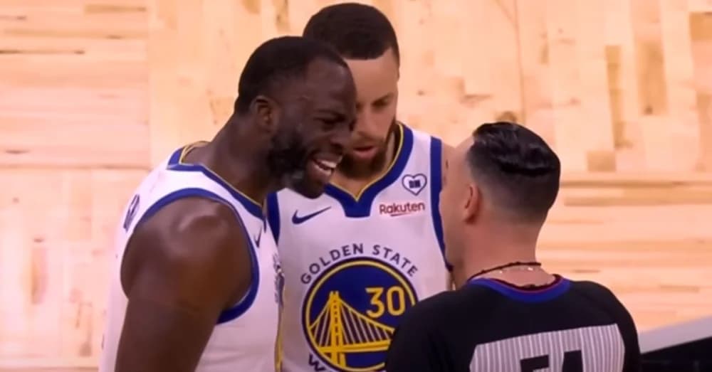 Steph Curry Reacts in Disbelief as Draymond Green Ejected within Minutes