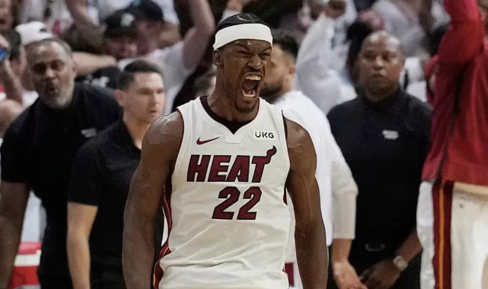 Jimmy Butler with Sebastián Yatra Plays Tennis at the US Open