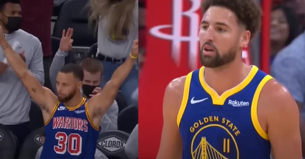 Steph Curry Jokes About Being Jealous After Klay Thompson Took Pics with New Teammate