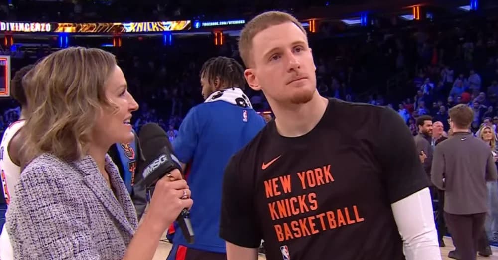 Donte DiVincenzo’s Stunned Reaction to Mikal Bridges’ Knicks Trade