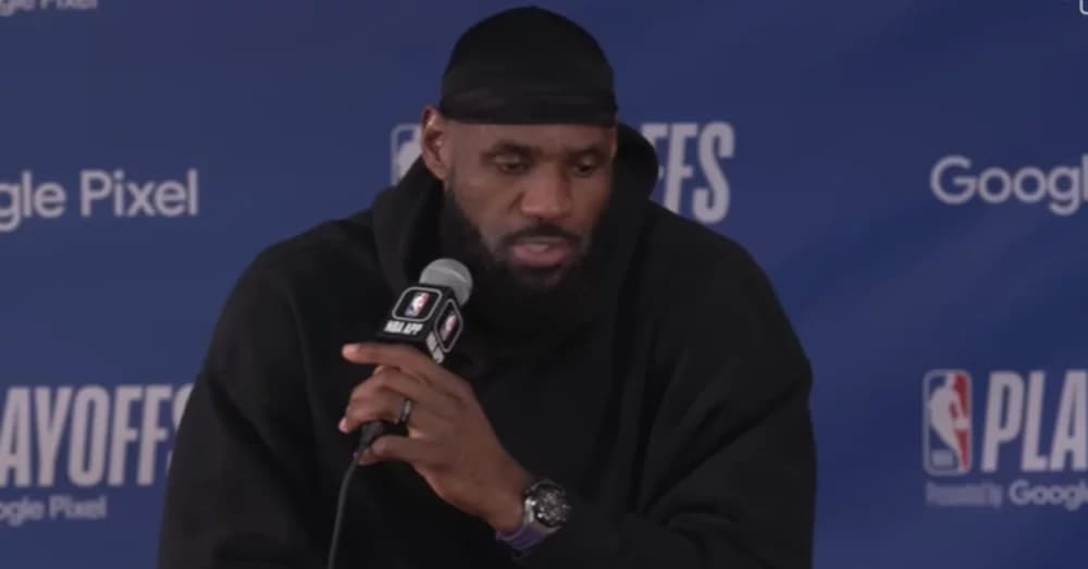 LeBron James Sparks Meme Frenzy as Olympic Flag Bearer